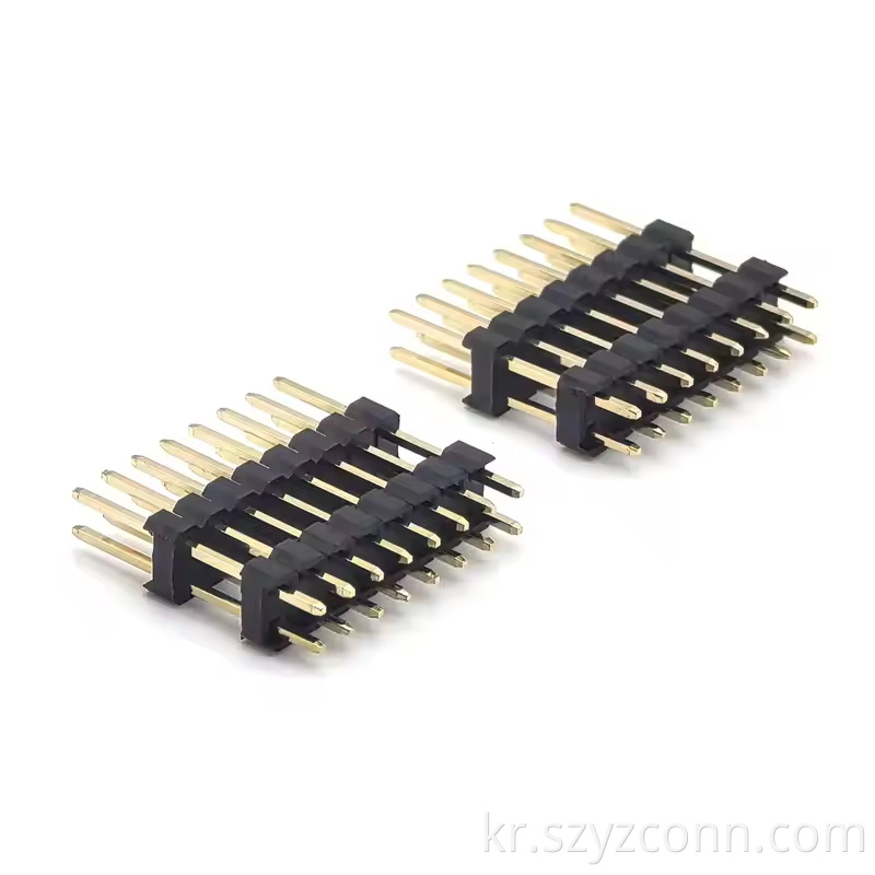2.54mm 피치 핀 헤더 이중 행 직선 SQ0.64mm H2.5mm 28P (1) 2.54mm Pitch Pin Header Dual Row Straight SQ0.64mm H2.5mm 28P (1)